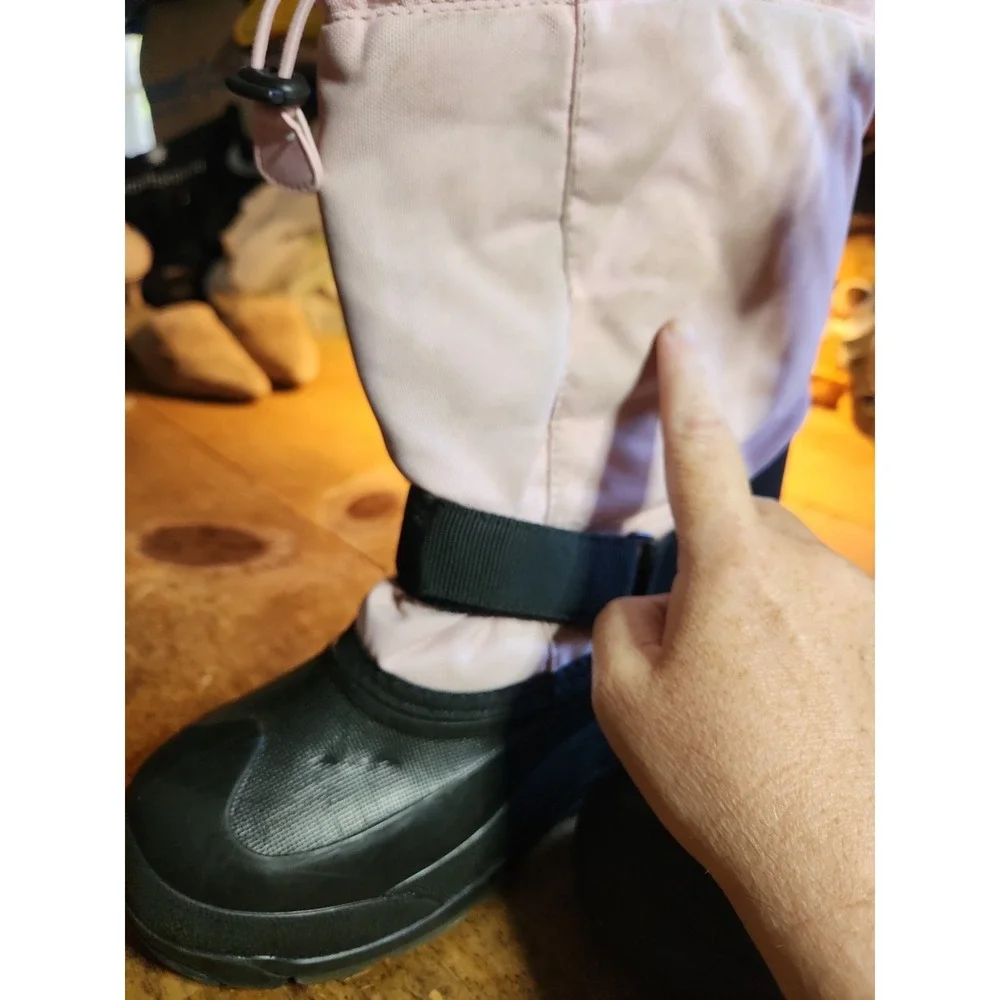 Kamik Rocket Kids' Pink Snow Boots, Sz 6